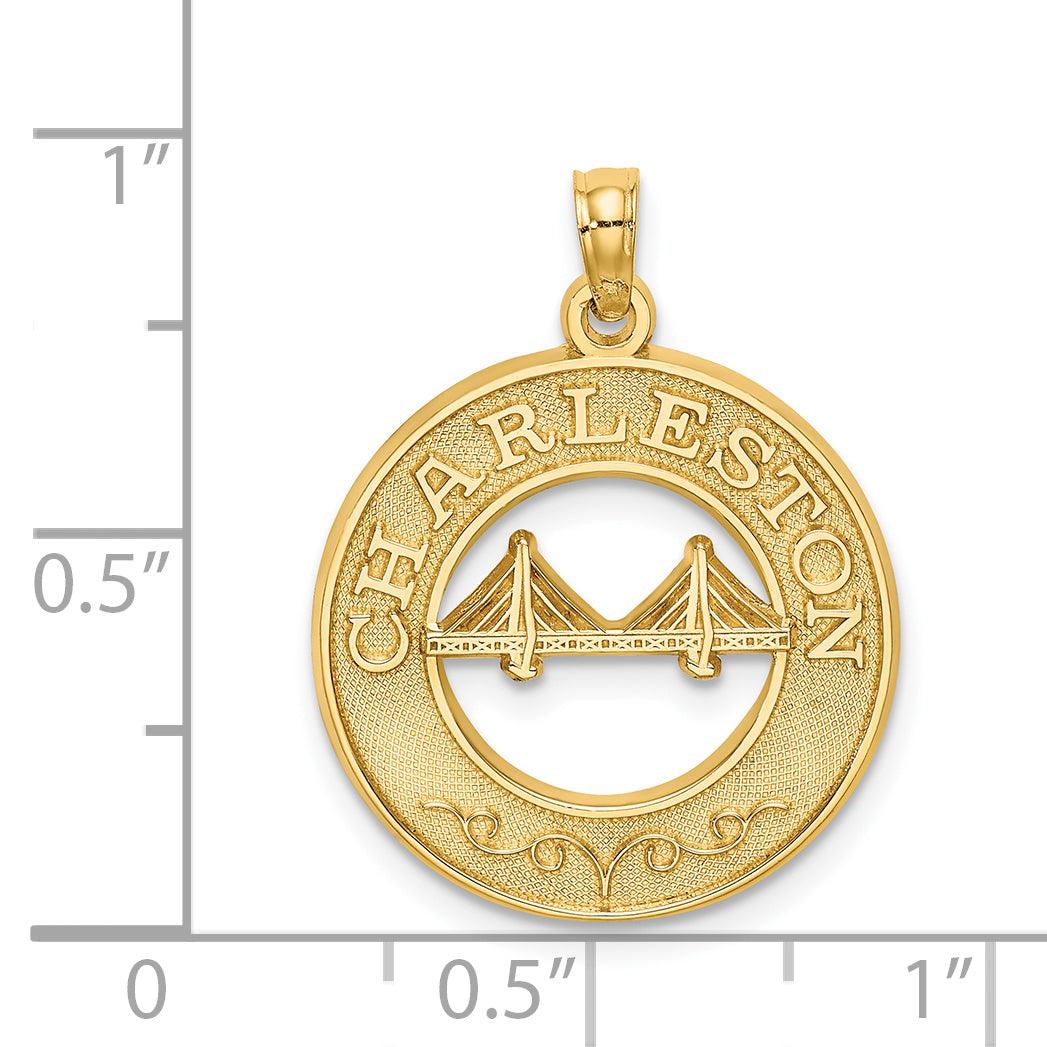 14K CHARLESTON Bridge Charm