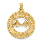 14K CHARLESTON Bridge Charm