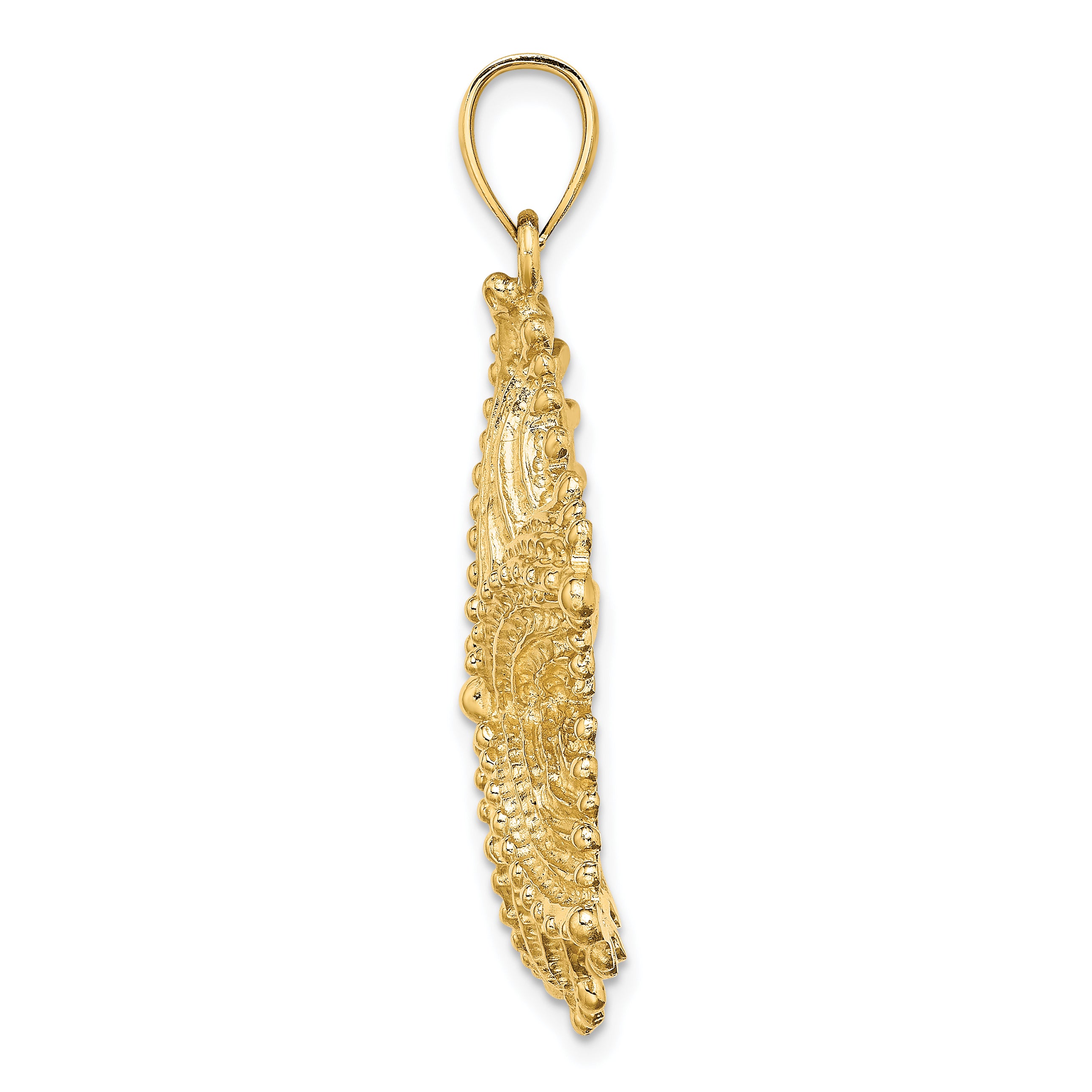 14K Starfish Charm Secondary image