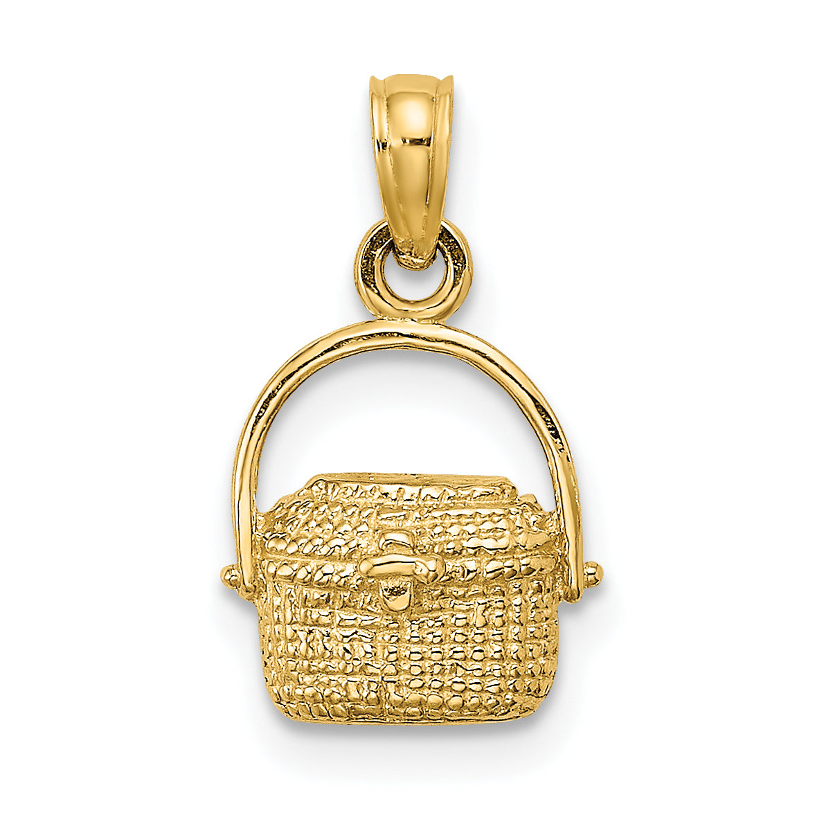 14K 2-D Nantucket Basket Charm Main image