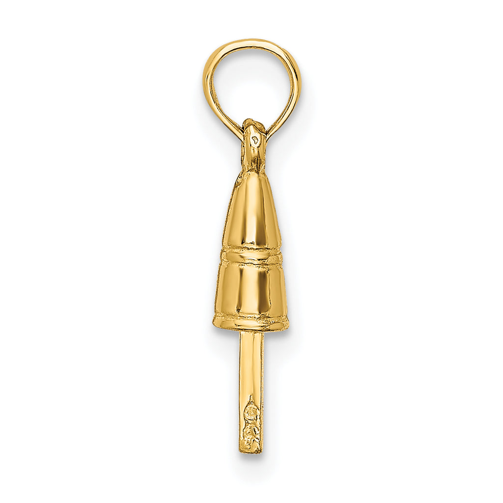 14K 3-D Buoy Charm