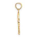 14K Charleston Palm Tree Charm