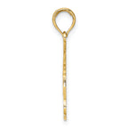 14K NAPLES FLORIDA Jumping Dolphins Charm