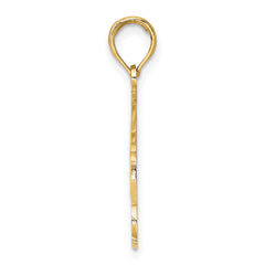 14K NAPLES FLORIDA Jumping Dolphins Charm