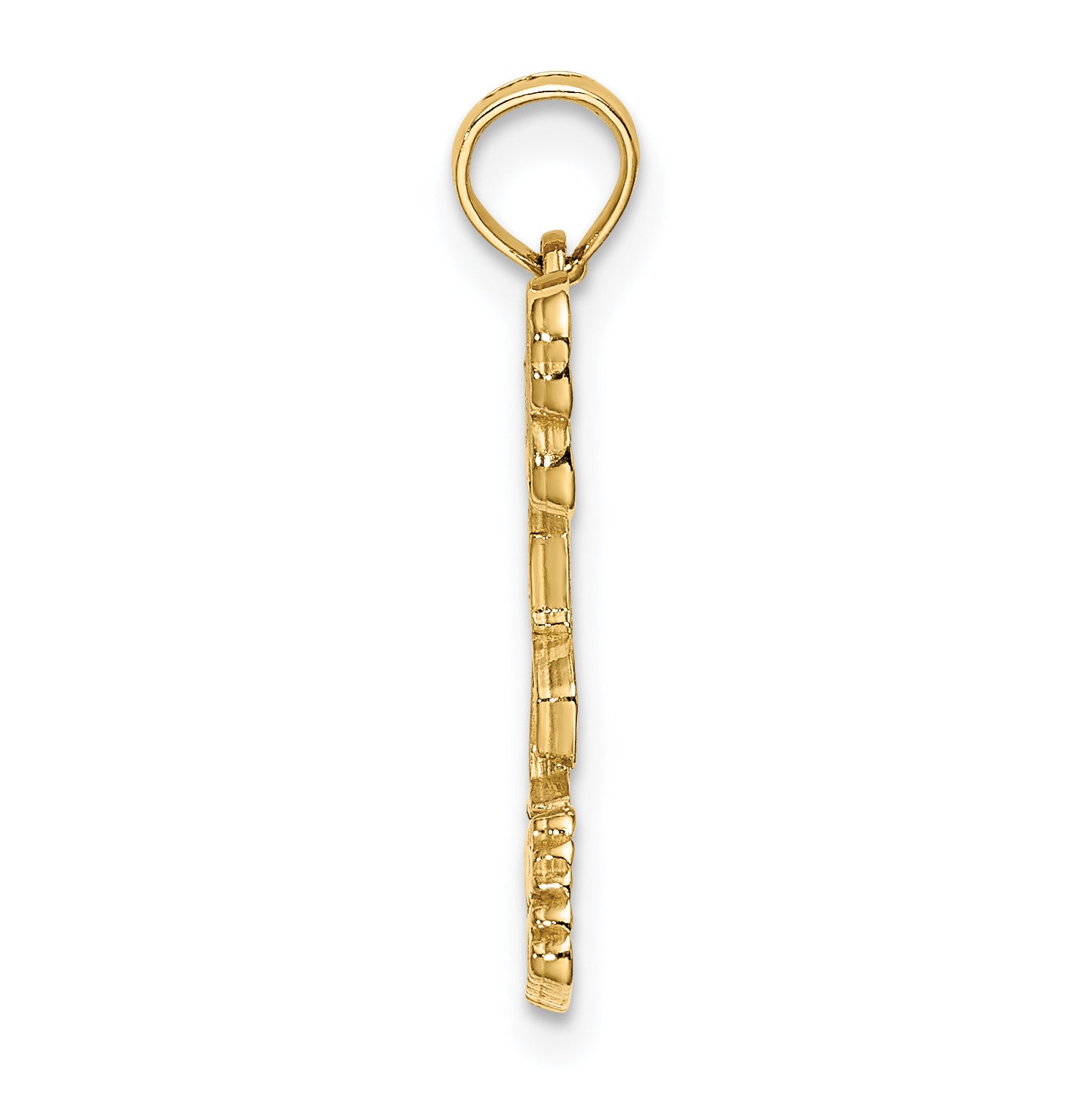 14K TURKS AND CAICOS Flamingo Charm