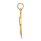 14K BEAUFORT SC Palm Tree Charm