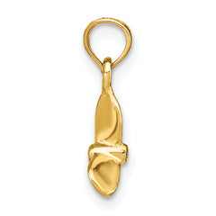 14K 3-D w/ 3 Blades Propeller Charm