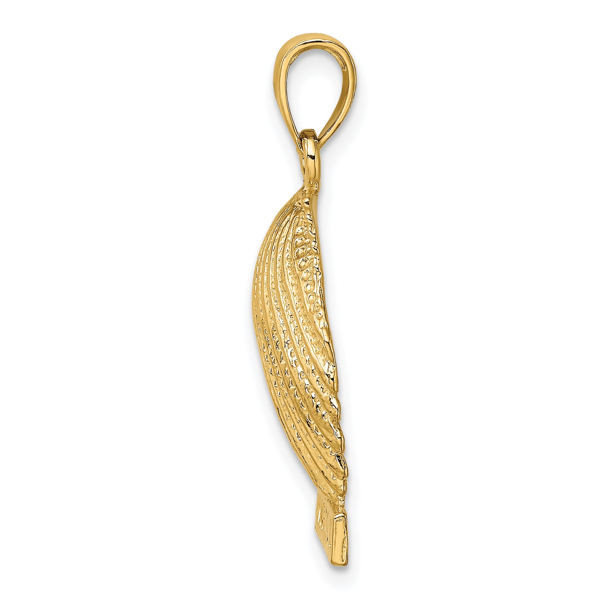 14K MARCO IS. Scallop Shell Charm Secondary image