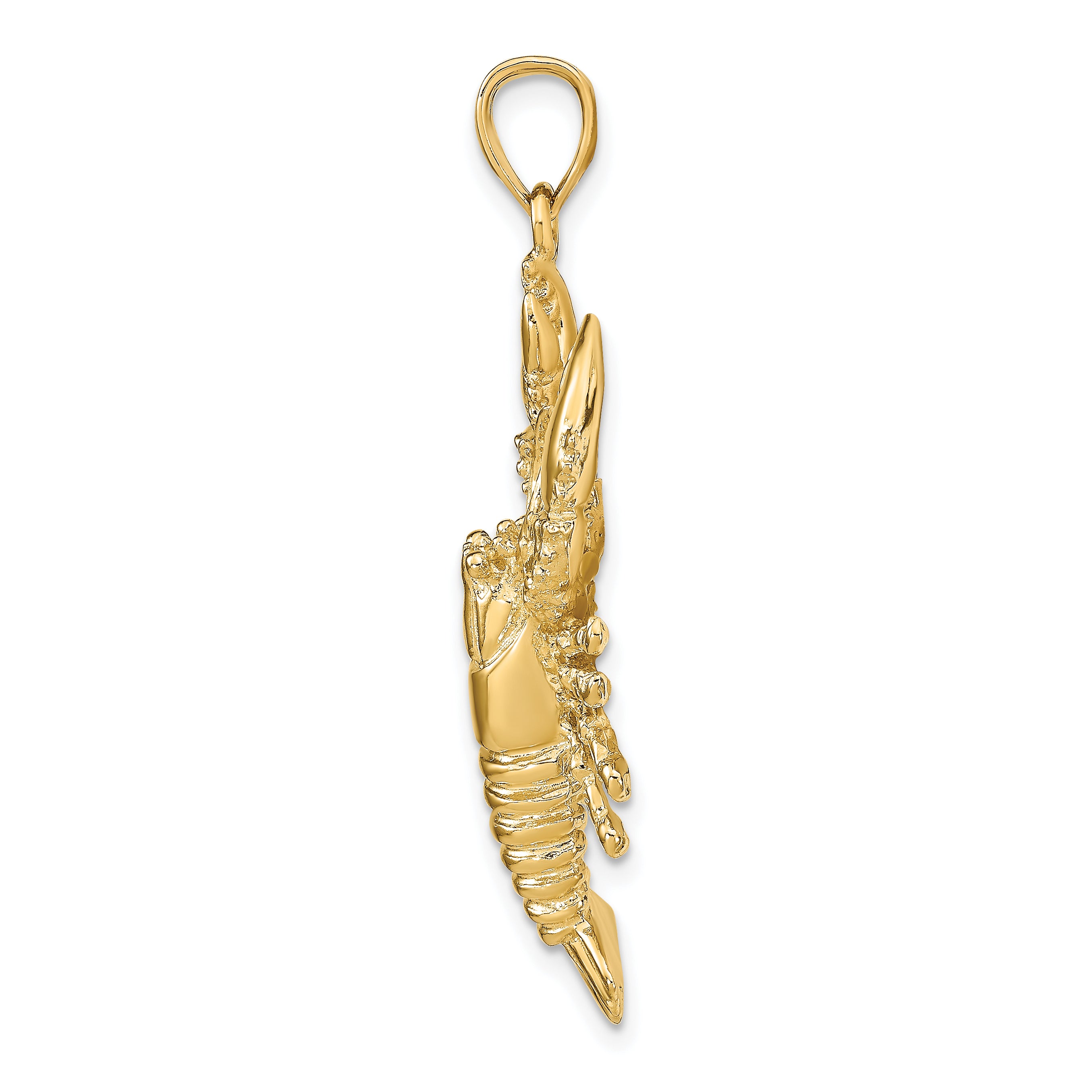 14k Lobster Pendant Secondary image