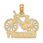 14K OCEAN CITY Bicycle Charm