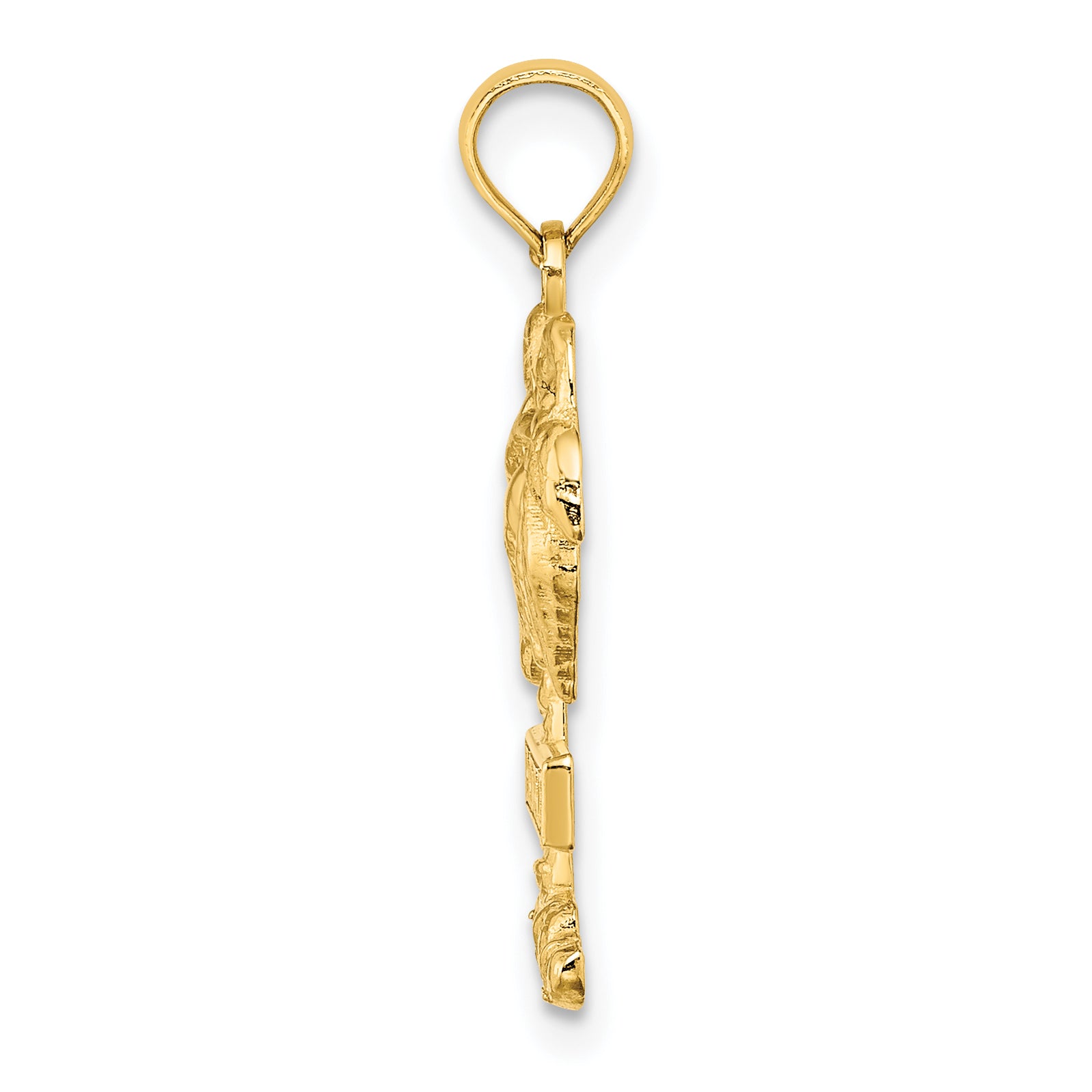 14K HAWAII Palm Tree Charm Secondary image