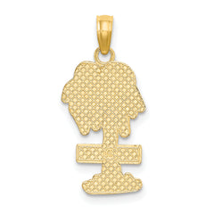 14K HAWAII Palm Tree Charm