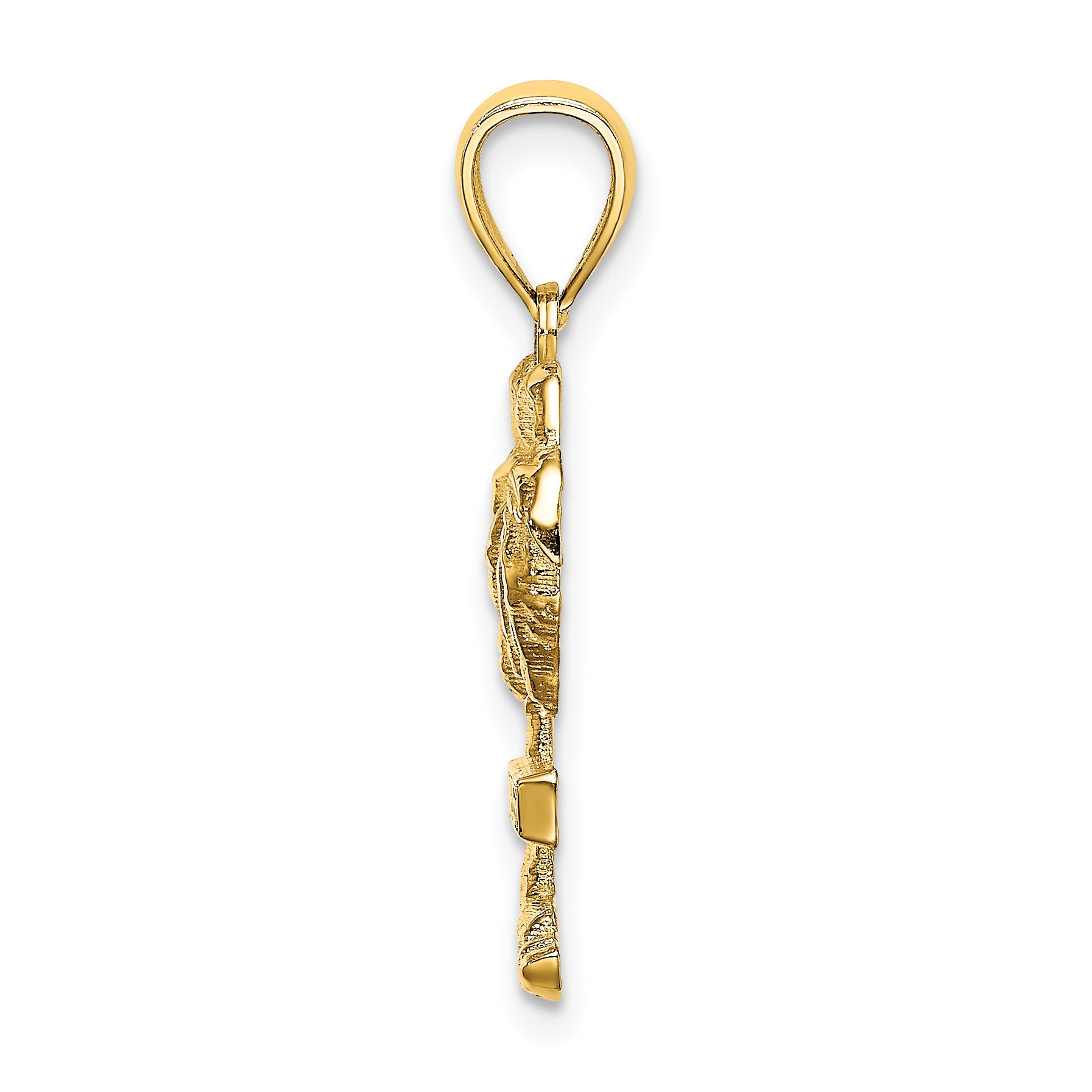 14K ARUBA On Palm Tree Pendant Secondary image