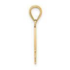 14K I HEART CAPE MAY w/ Cut-Out Boat Charm