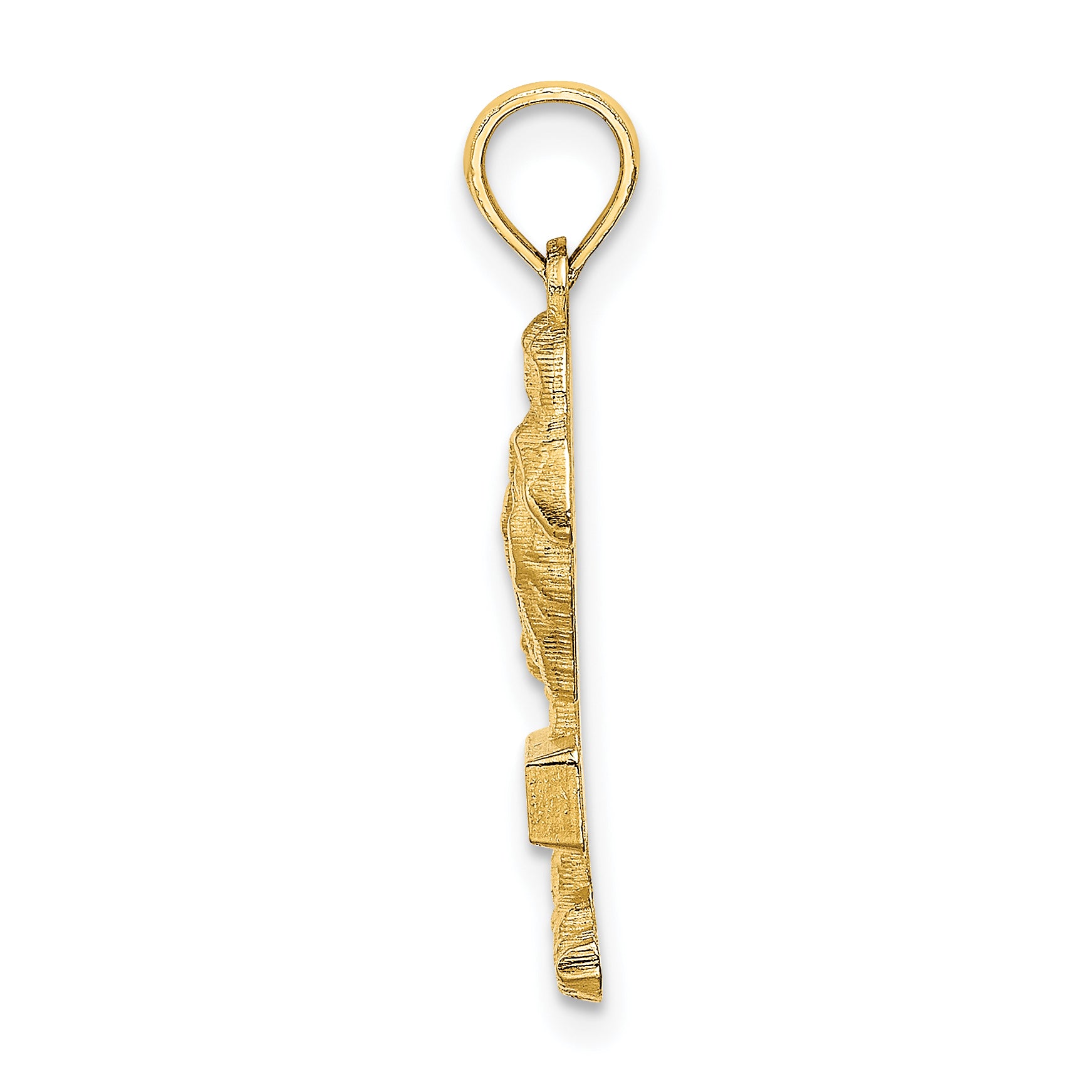 14K SAN DIEGO Palm Tree Charm Secondary image