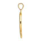 14K ST. MARTIN w/ Dolphin Sunset Charm