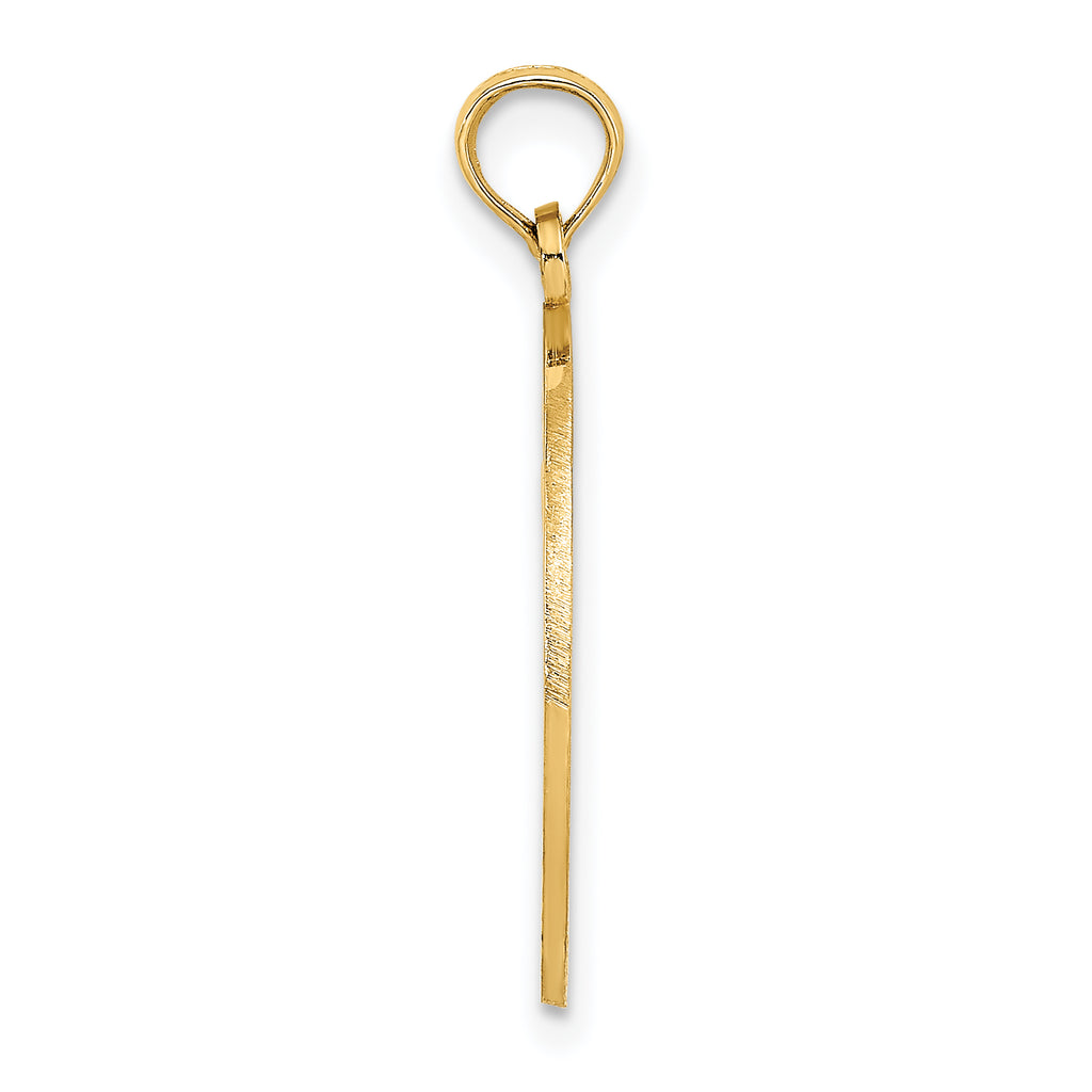14K KEY WEST Sailboat Circle Charm
