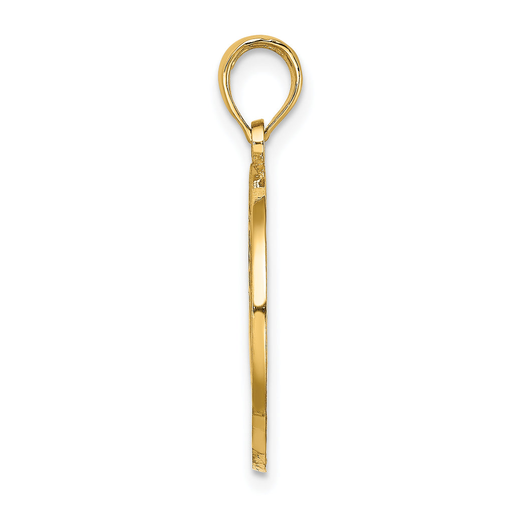 14K OCEAN CITY w/ Crab Charm