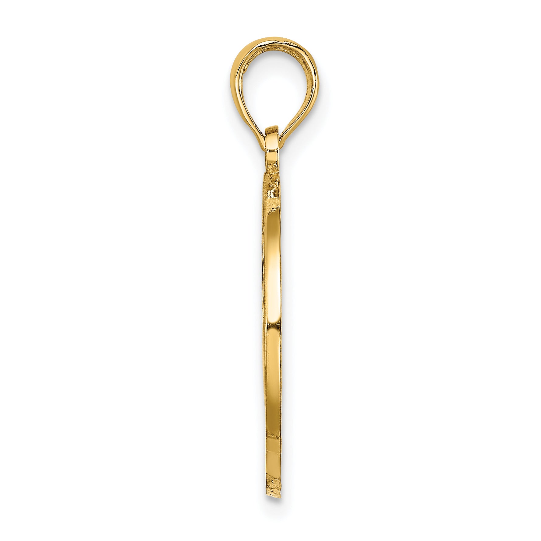 14K OCEAN CITY w/ Crab Charm