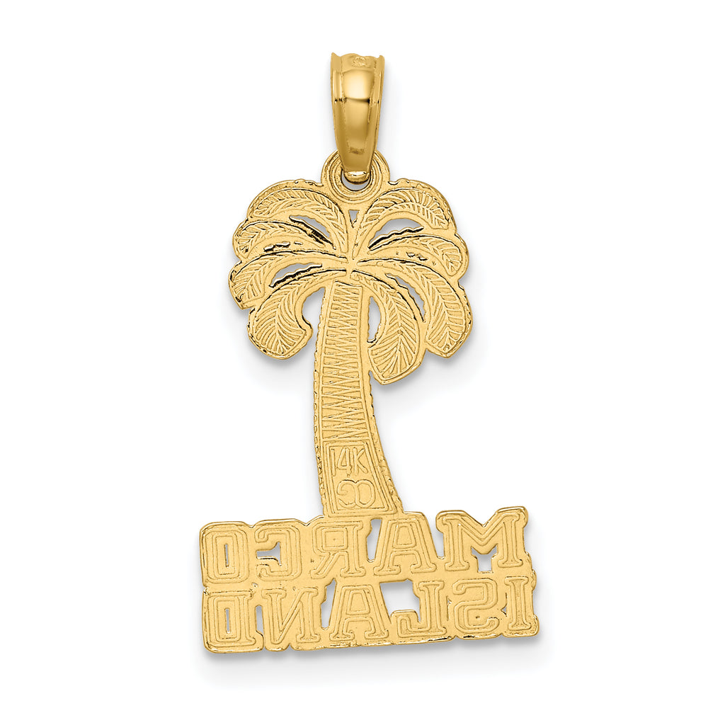 14K MARCO ISLAND Palm Tree Charm