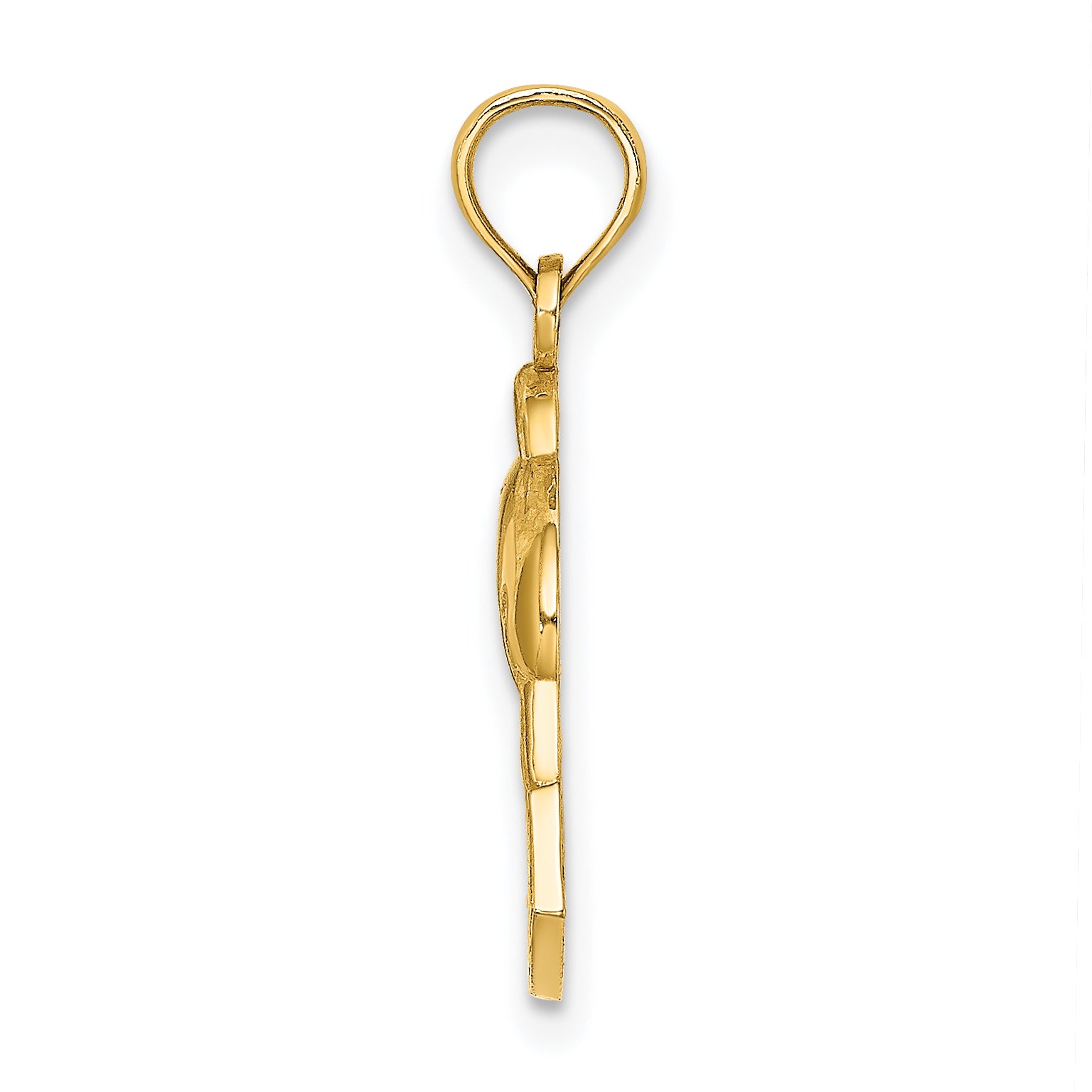 14K OCEAN CITY Dolphin Charm