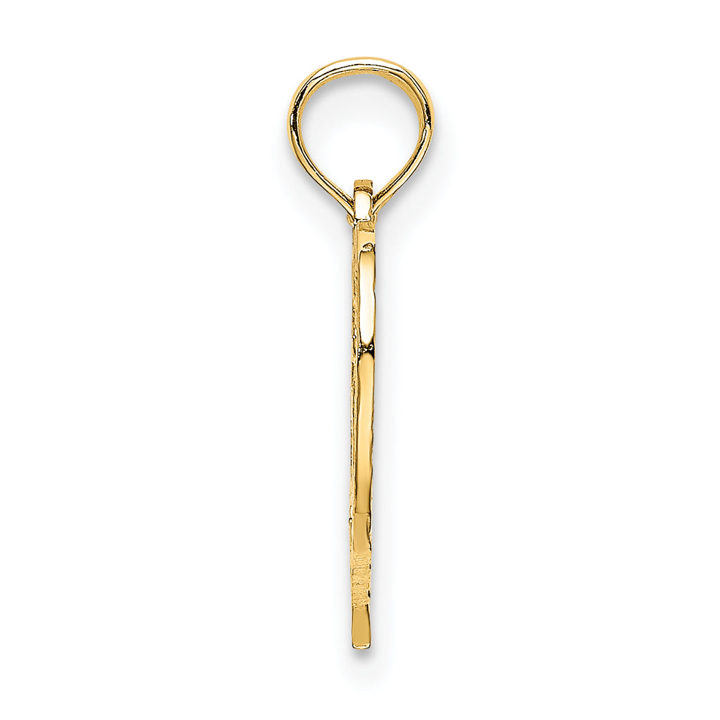 14K Heart Charm