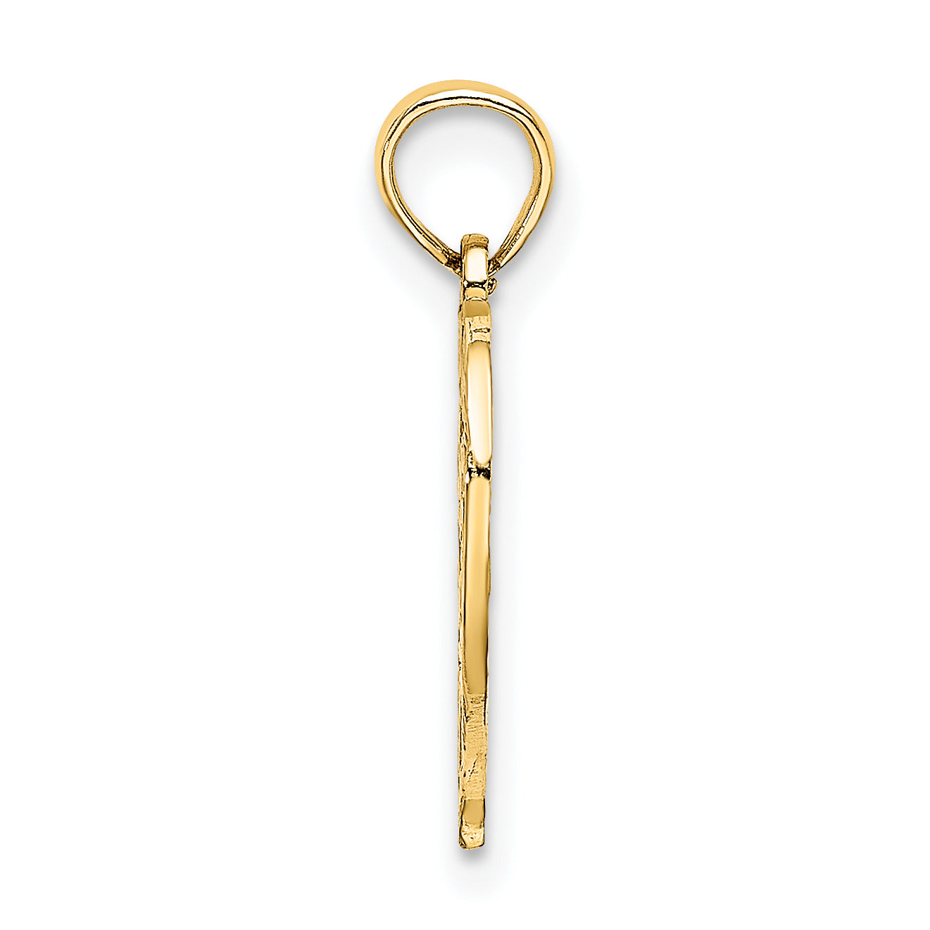 14K 35  In Heart Charm Secondary image