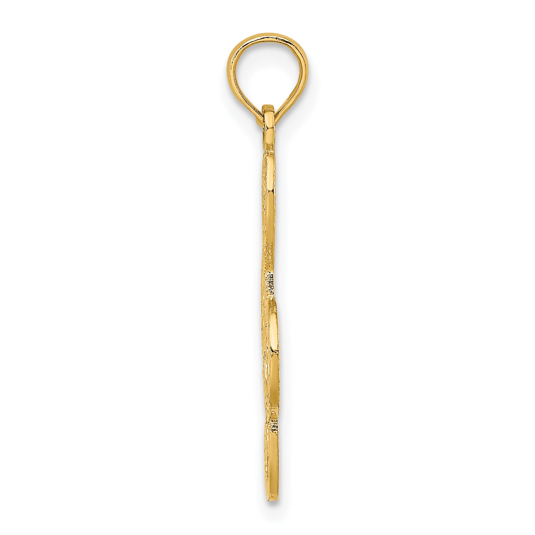 14K Treble Clef Charm Secondary image