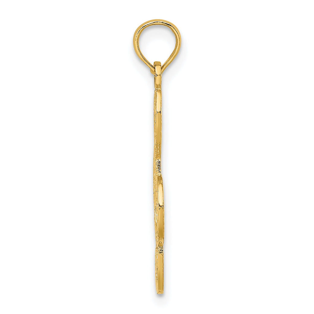 14K Treble Clef Charm