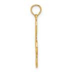 14K Treble Clef Charm