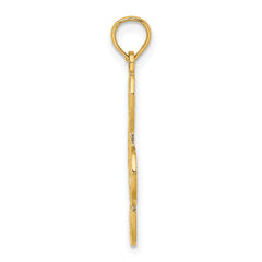 14K Treble Clef Charm