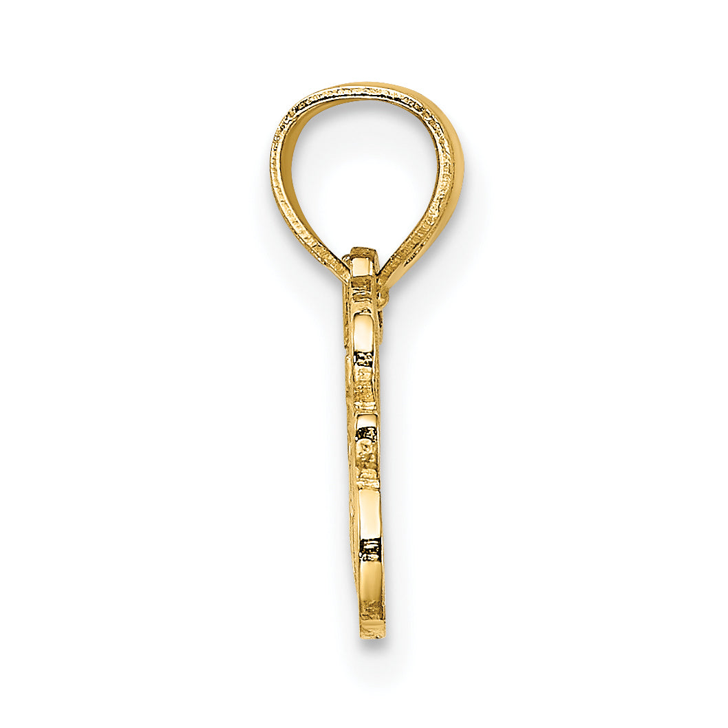 14K LOVE JESUS Script Charm Secondary image
