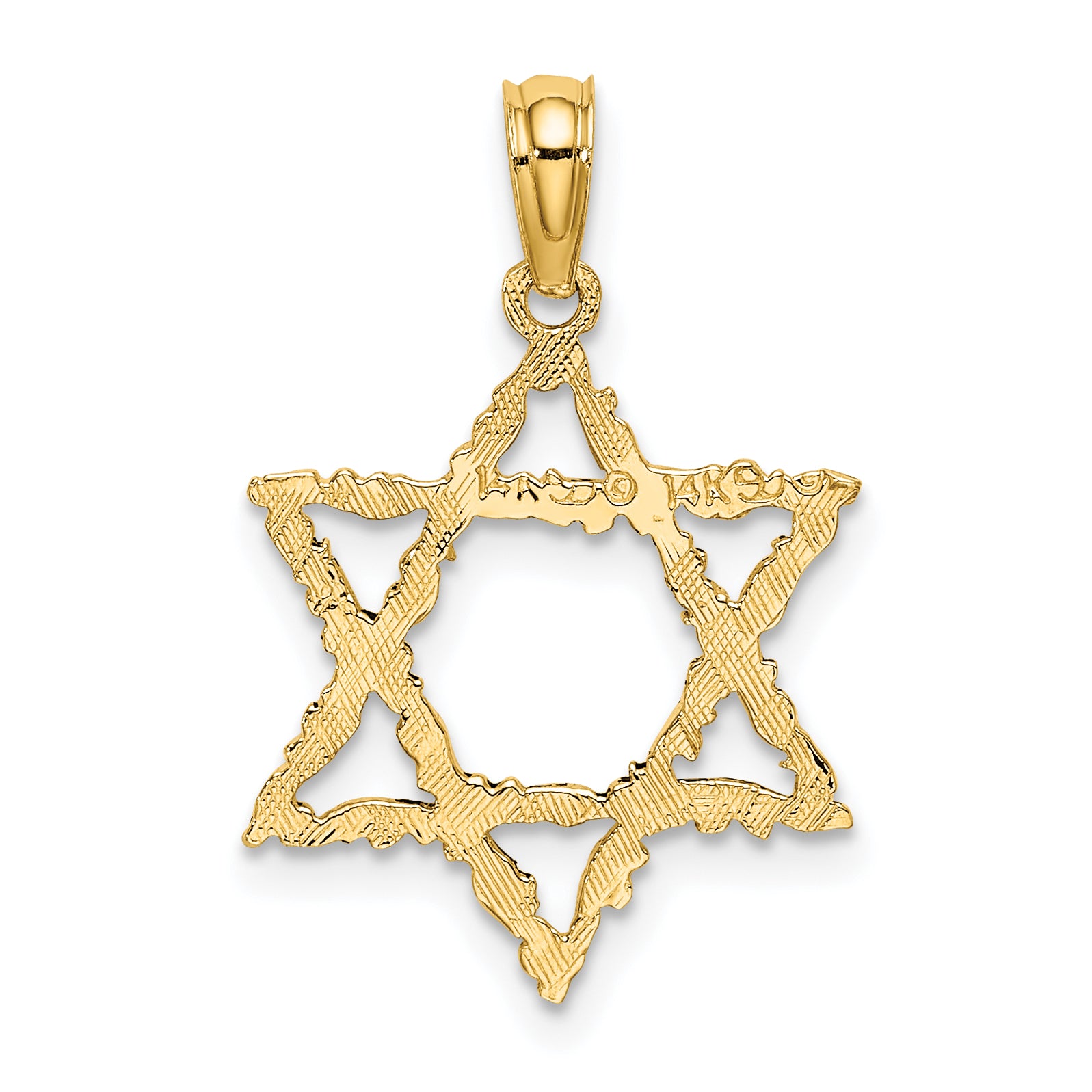 14K Star Of David Charm