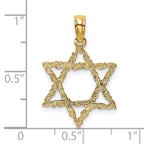 14K Star Of David Charm