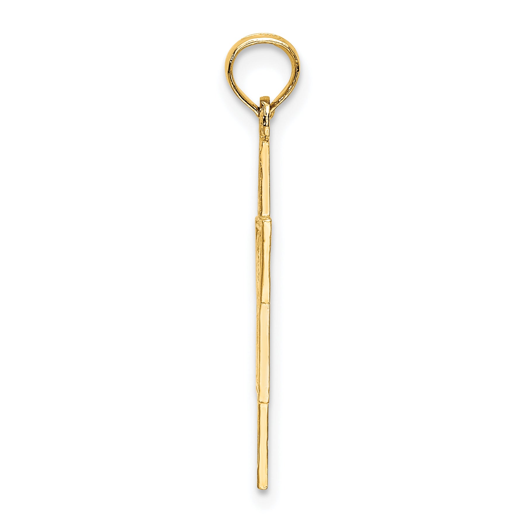 14K Textured Star Of David Charm Secondary image