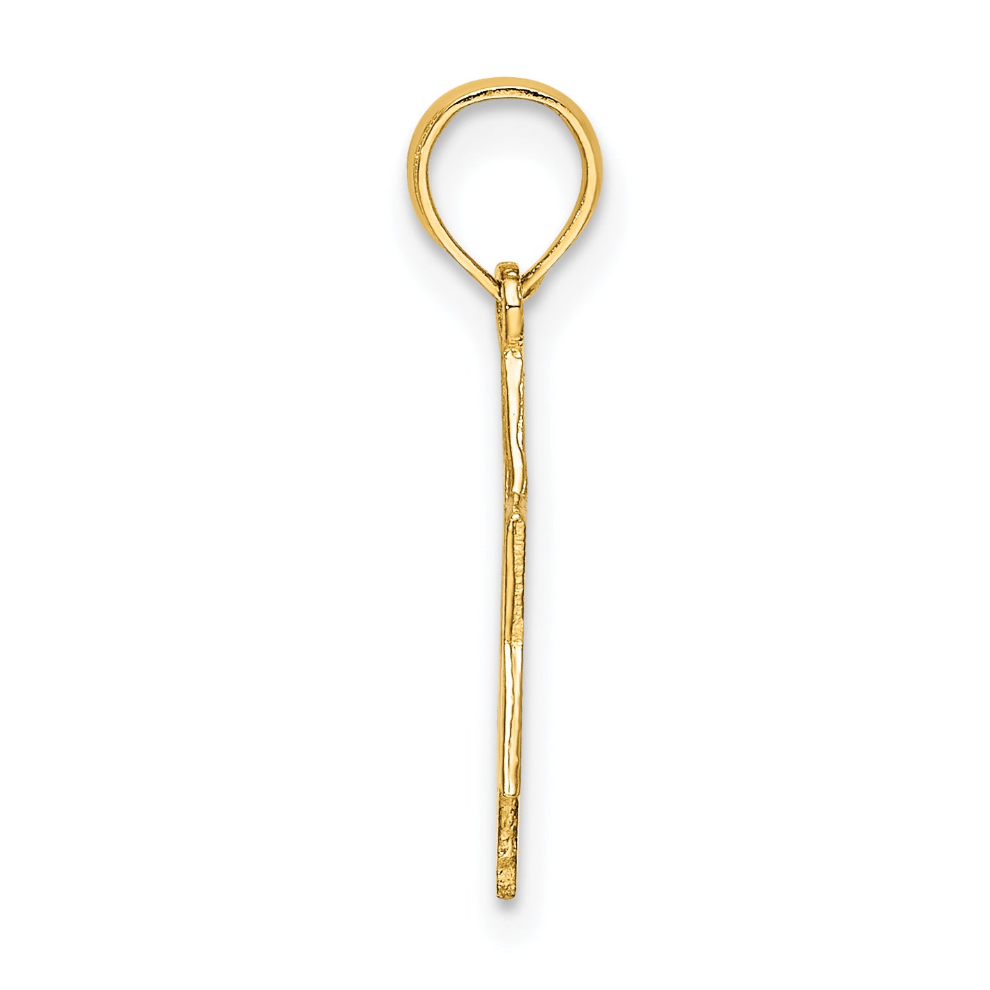 14K Polished Star Of David Charm