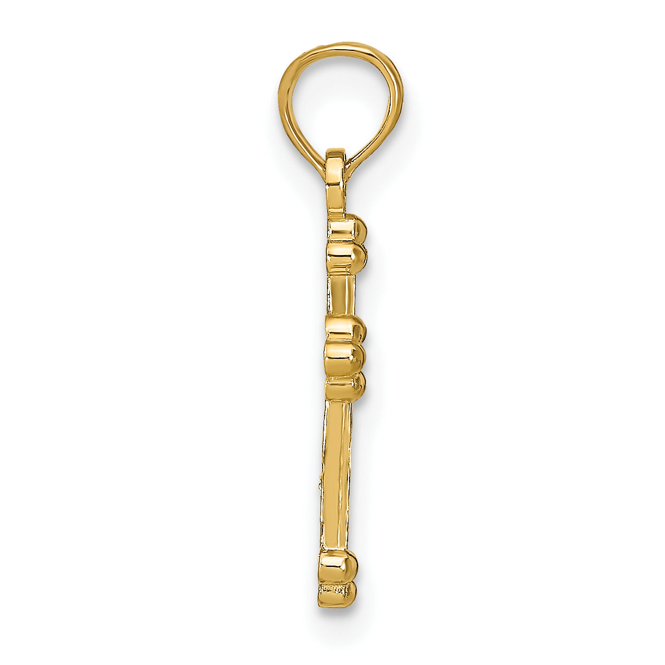 14k D/C Cross Pendant Secondary image
