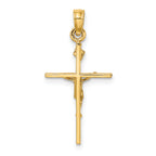 14K INRI Crucifix Charm