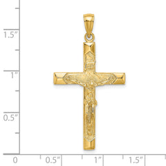 14K Crucifix Charm