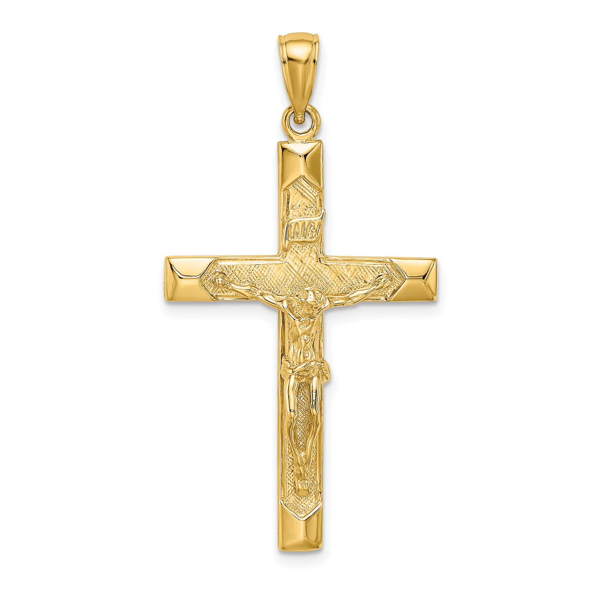 14K Crucifix Charm