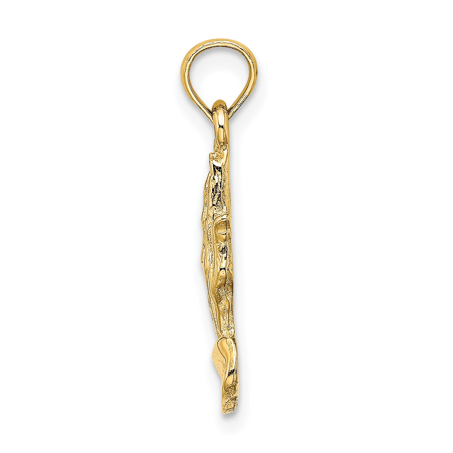 14K 2-D Praying Hands Charm Secondary image
