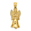 14K 3-D w/ Moveable Angel Charm