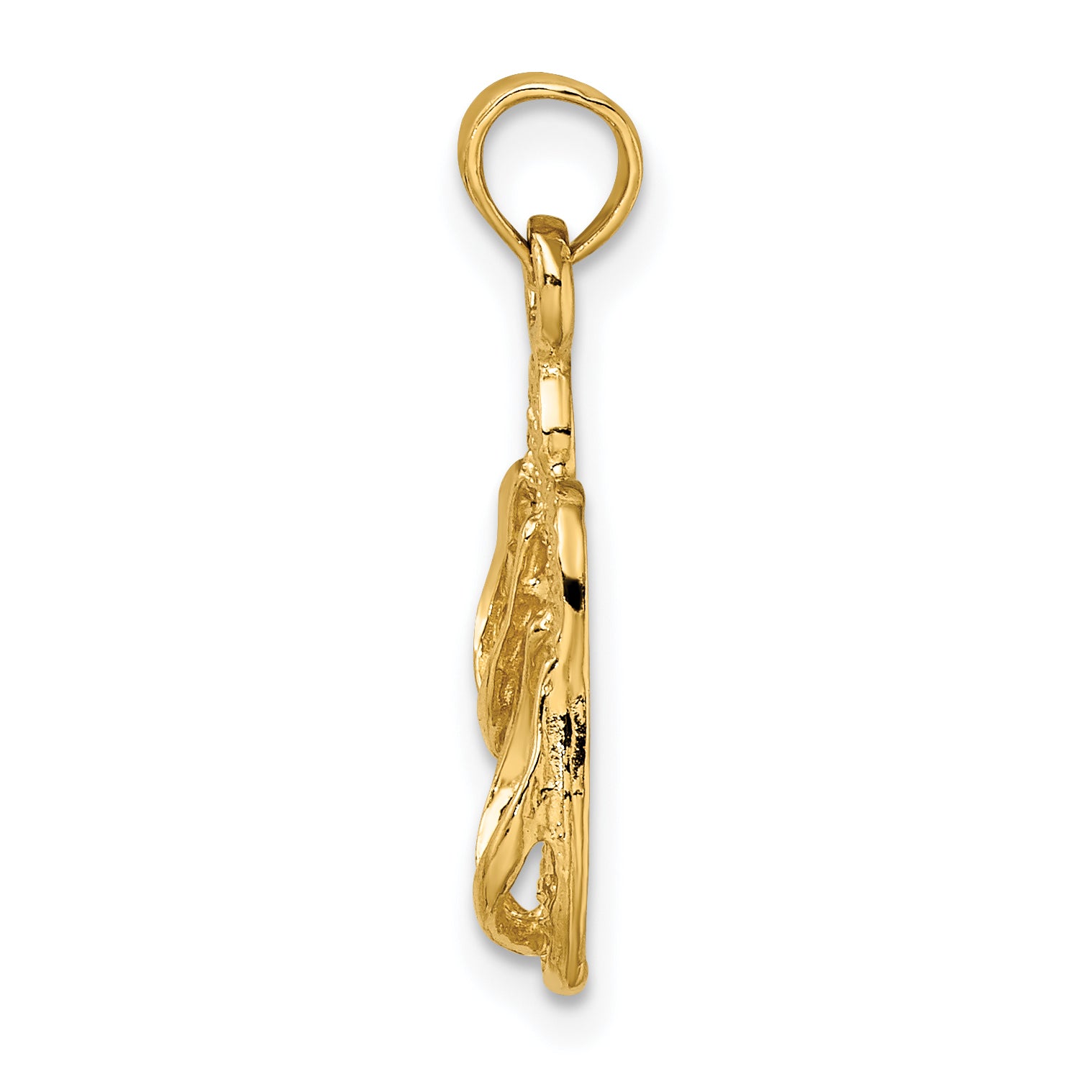 14K 3D PAWLEYS ISLAND Double Flip-flop Charm Secondary image