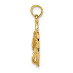 14K 3D PAWLEYS ISLAND Double Flip-flop Charm
