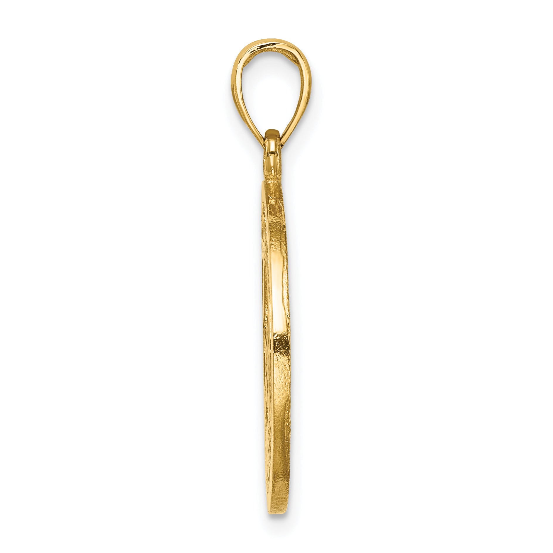 14K ST. LUCIA Twin Pitons Charm Secondary image