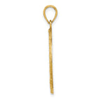 14K BOSTON Town Scene Round Charm