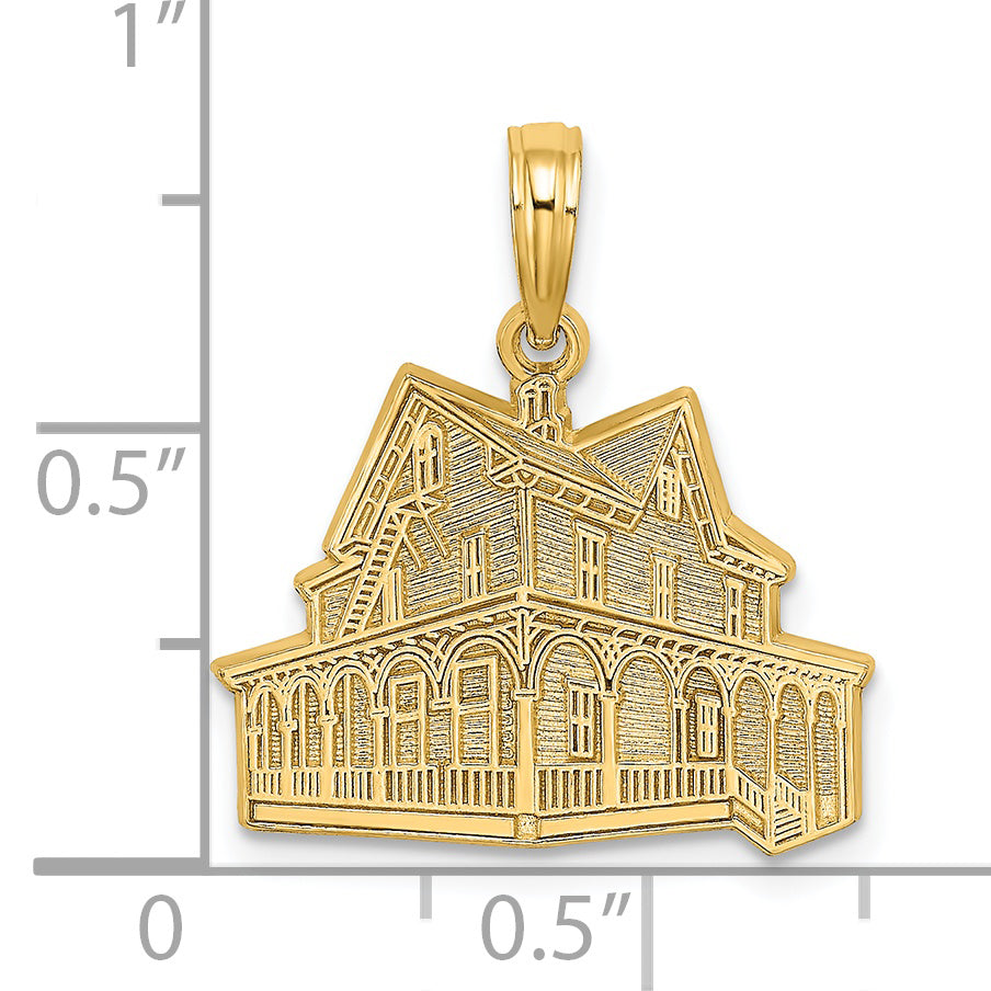 14K The VICTORIAN ROSE - CAPE MAY, NJ Charm