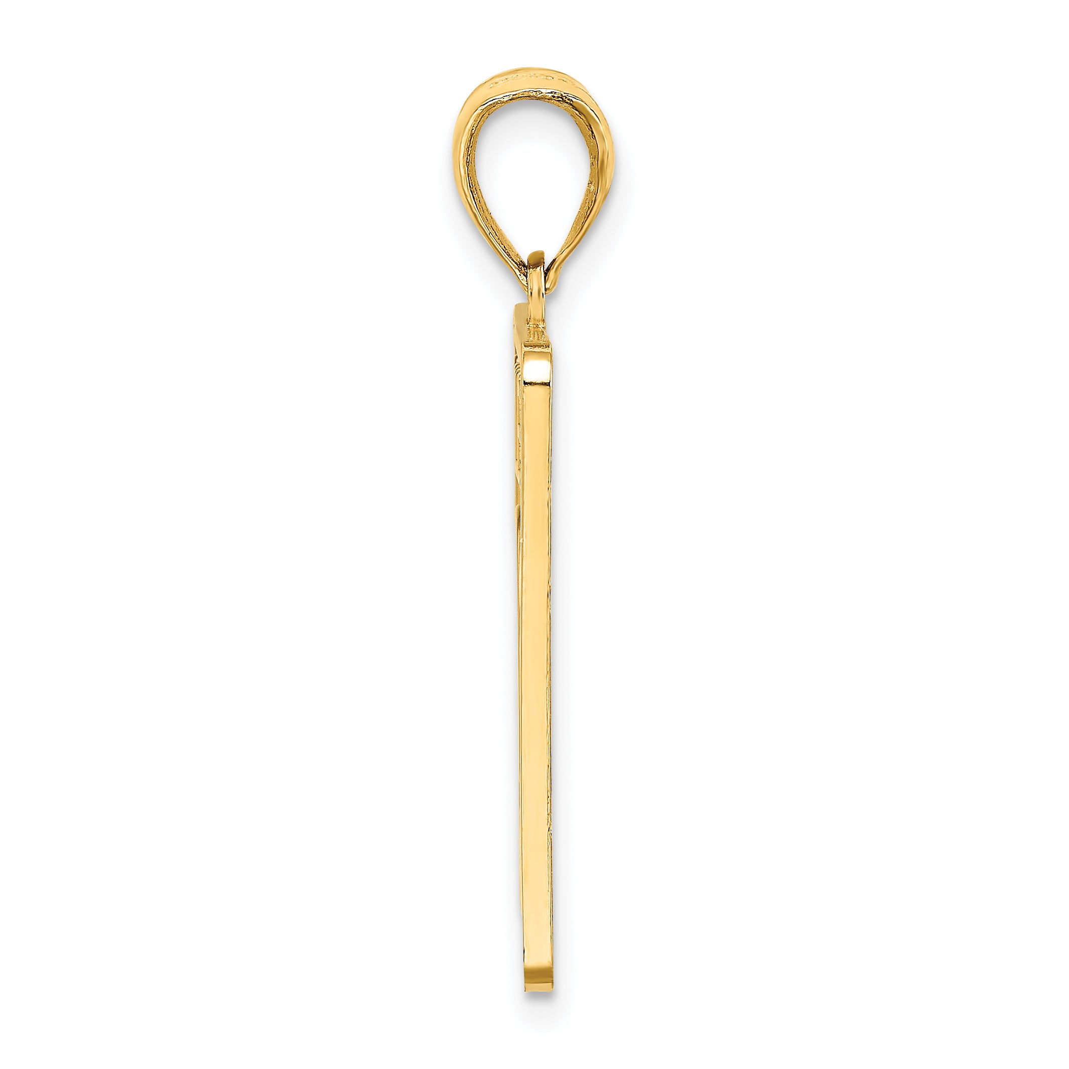 14K Mile Marker 0 / KEY WEST Charm