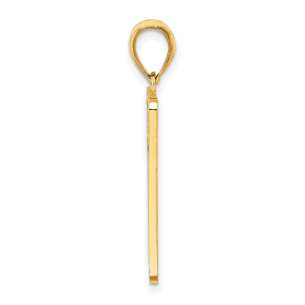 14K Mile Marker 0 / KEY WEST Charm