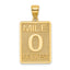 14K Mile Marker 0 / KEY WEST Charm